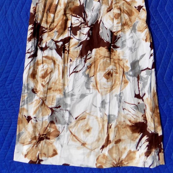 Jonathan Martin Floral Mid Dress - Size 8 - Picture 2 of 5